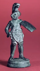 Statuette eines Gladiators (Bronze)